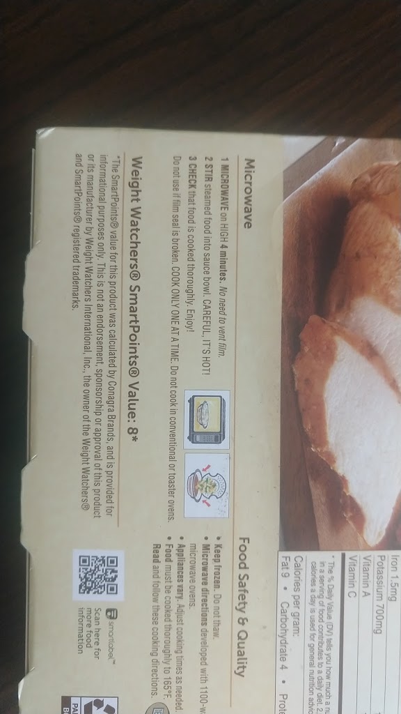 Healthy Choice Crustless Chicken Pot Pie instructions